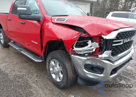 2024 Ram 2500 Big Horn 4X4 6'4 Box из США, поврежденный, VIN 3C6UR5DJ4RG406404